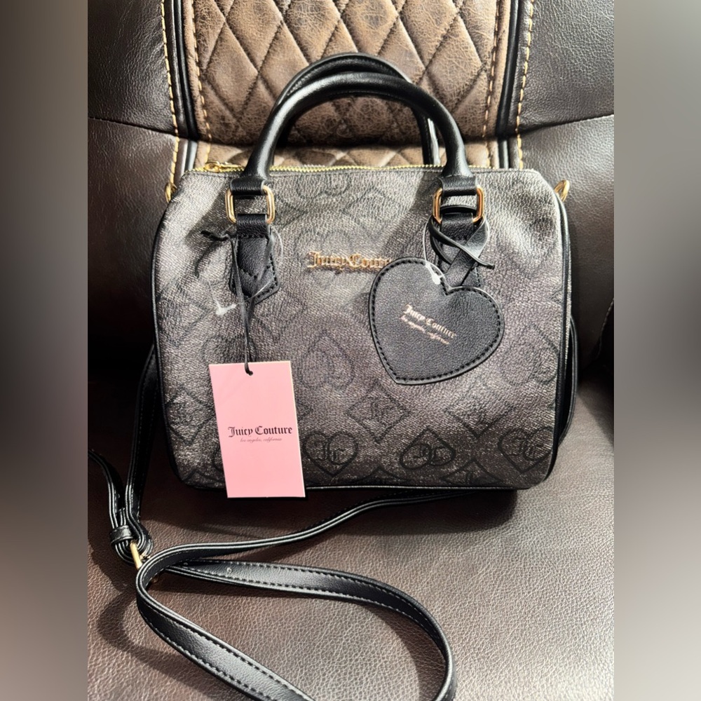 Juicy Couture Bestsellers Fame Satchel Liquorice